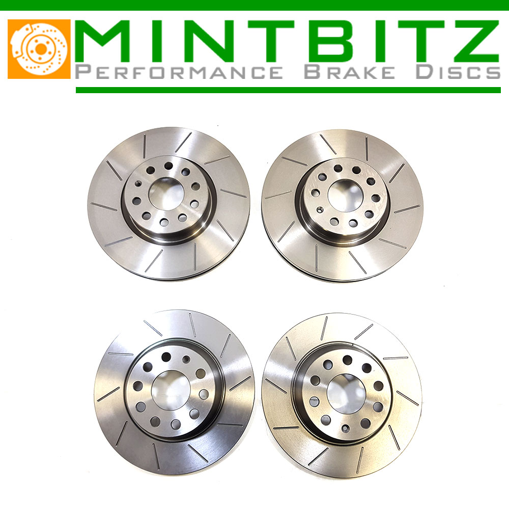 BMW F10 520d 10-15 Compatible Grooved only Front and Rear Brake Discs only